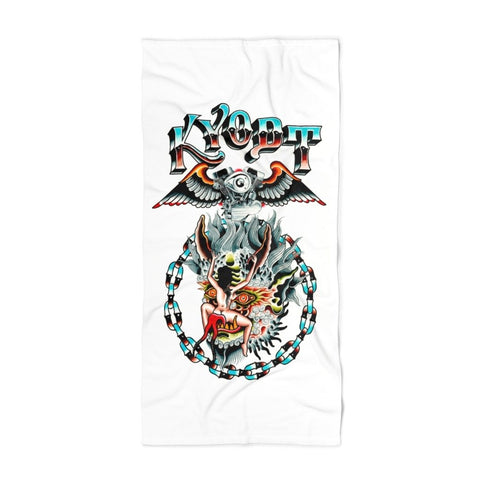 Speed Demon Beach Towel